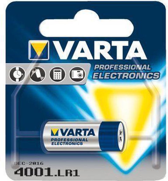 Varta Batterij 4001 LR1 Lady N Alkaline - Per stuk | bol.com