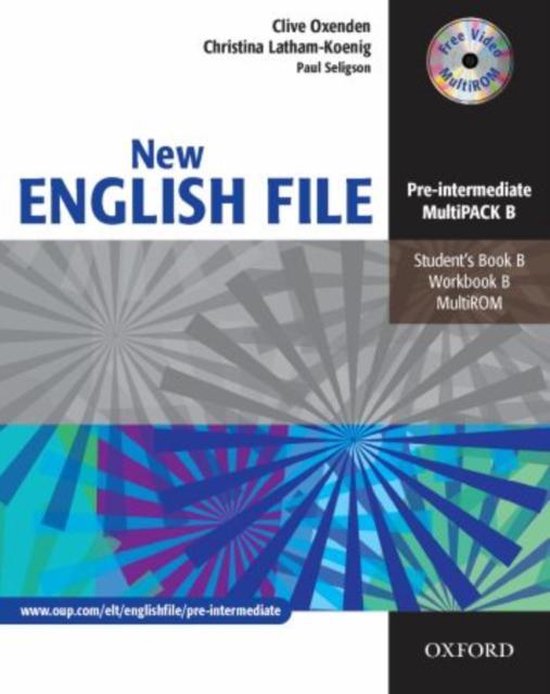 English File - New Edition. Pre-Intermediate. Student's Book ... - cover
