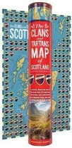 The Clans and Maps of Scotland Map (rolled in a tube)