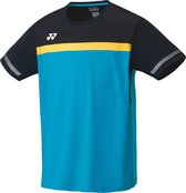Yonex Sportshirt Heren Blauw/zwart Maat S