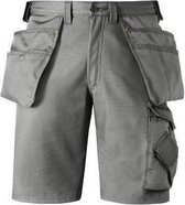 Snickers Workwear korte werkbroek grijs maat 50 3014-1820