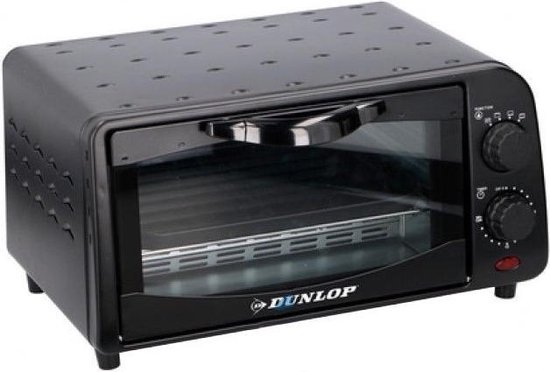 Dunlop Mini Oven - 9 Liter - 800 - 4 - Zwart bol.com