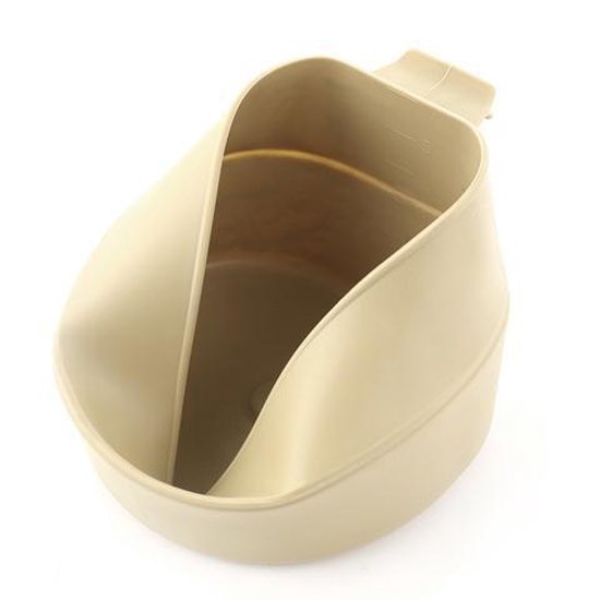 Wildo Fold-a-cup Beker big beige — afbeelding 3