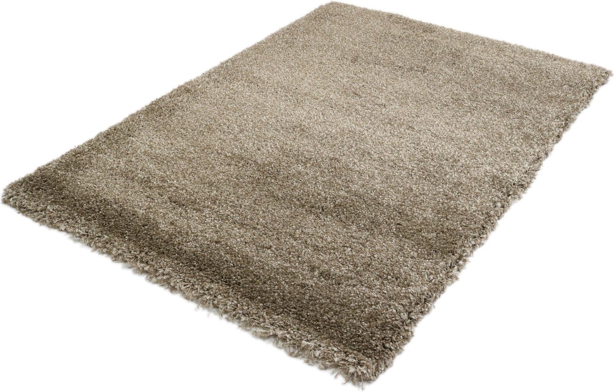 Vloerkleed Shaggy Deluxe 5533-95 Taupe 160 x 225 cm
