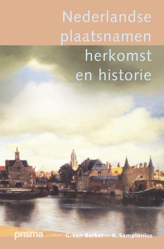 Cover van het boek 'Nederlandse plaatsnamen'