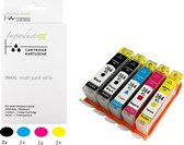 Improducts® Inkt cartridges - Alternatief Hp 364 XL 364XL set + zwart