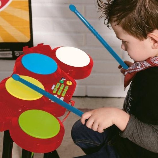 Imaginarium ELECTRONICDRUM GARAGEBAND Speelgoed Drumstel met Krukje, Microfoon en...
