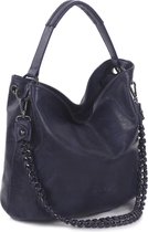 Ines Delaure bag in bag handtas blauw