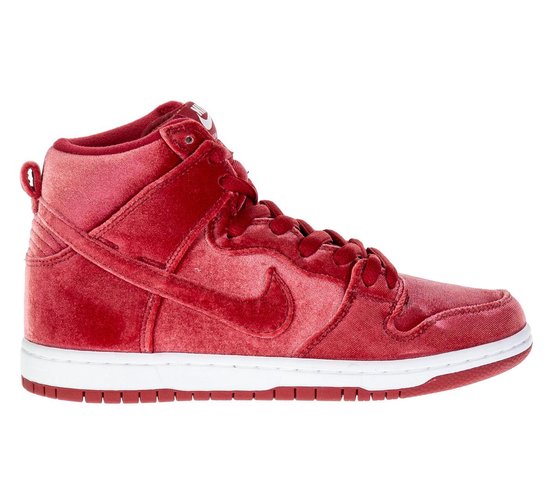 Gouverneur Marine Positief Nike Dunk High Premium SB Sportschoenen - Maat 40 - Vrouwen - rood | bol.com