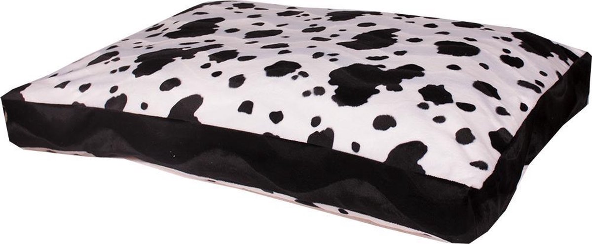 Velboa Hondenkussen Koe zwart/wit 75 x 100 cm