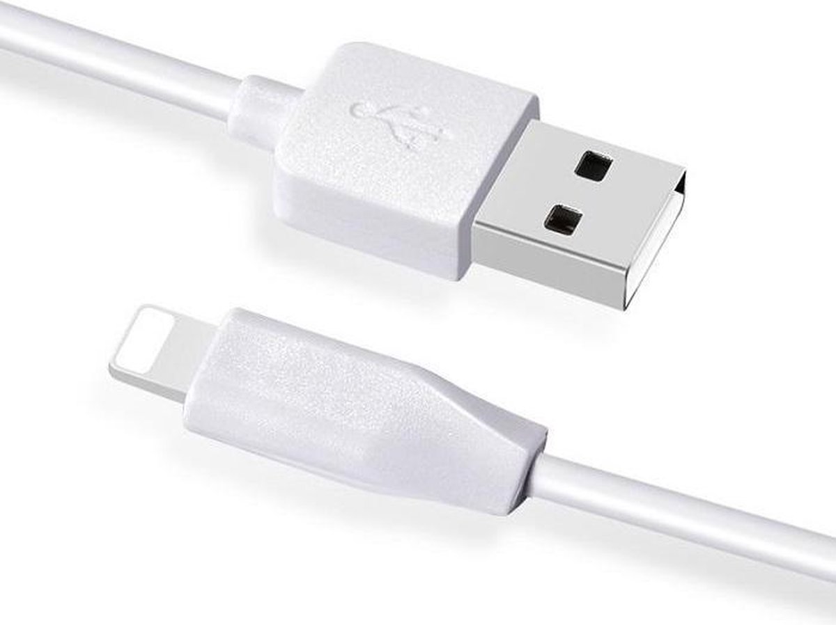Hoco Lightning naar USB 2.1A kabel voor iPhone iPad 1 Meter