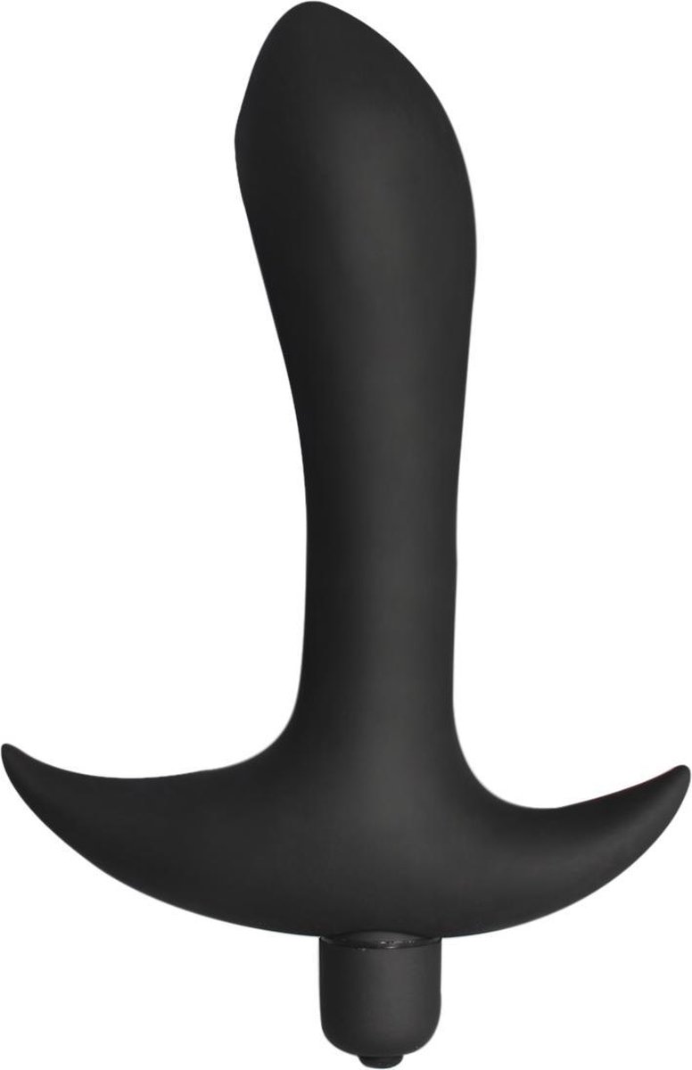 EZlove Buttplug Vibrator - T-vorm Shape - 10 verschillende standen - zwart