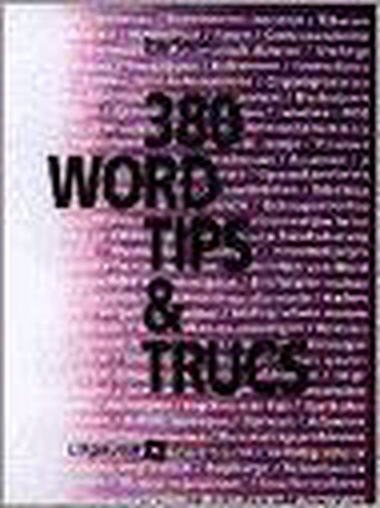 380 word for windows tips en trucs - cover
