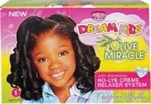 African Pride Dream Kids Olive Miracle No-Lye Creme Relaxer System Regular Kit