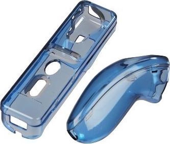 Hardcase Transparant Blauw Wii (Hama)