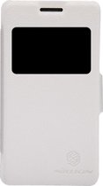 Nillkin - Sony Xperia E1 - Leather Case Hoesje Fresh Series Wit