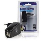 HQ Products HQ dubbele USB stopcontact lader