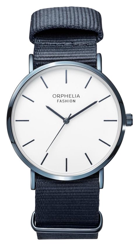 Orphelia Ludus OF761808 Horloge - Textiel - Blauw - Ø 42 mm
