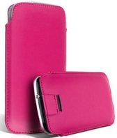 Roze leren insteek hoesje tasje Samsung Galaxy A5