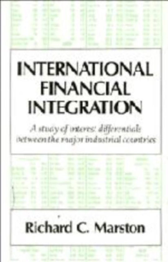 International Financial Integration 9780521471008 Richard C