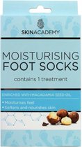 Skin Academy Moisturising Foot Socks - Macadamia Nut