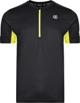 Dare 2b-Equal Jersey-Fietsshirt-Mannen-MAAT L-Zwart