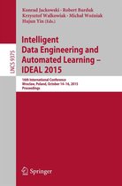 Lecture Notes in Computer Science 9375 - Intelligent Data Engineering and Automated Learning – IDEAL 2015