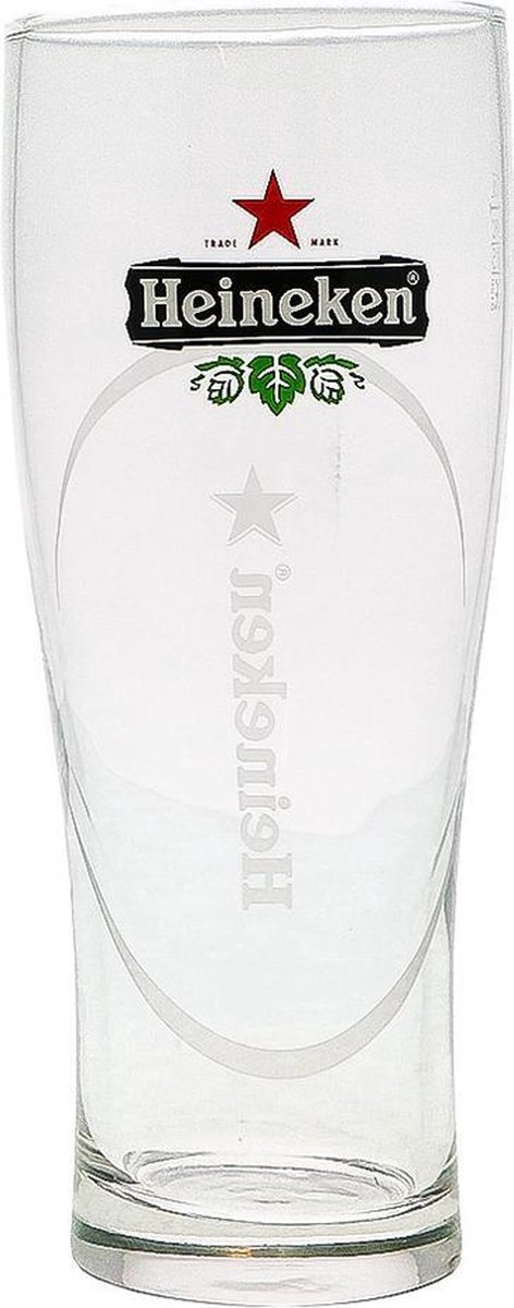 Heineken Ellipse glas 500ML 24 stuks | bol.com