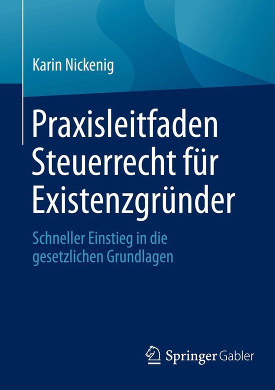 Praxisleitfaden Steuerrecht für Existenzgründer - cover