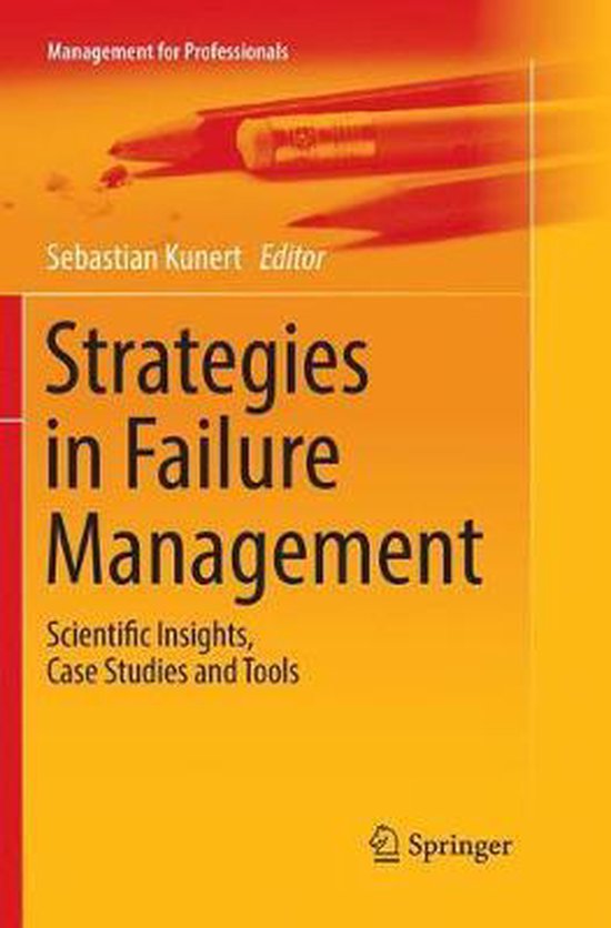 Management for Professionals- Strategies in Failure Management ...