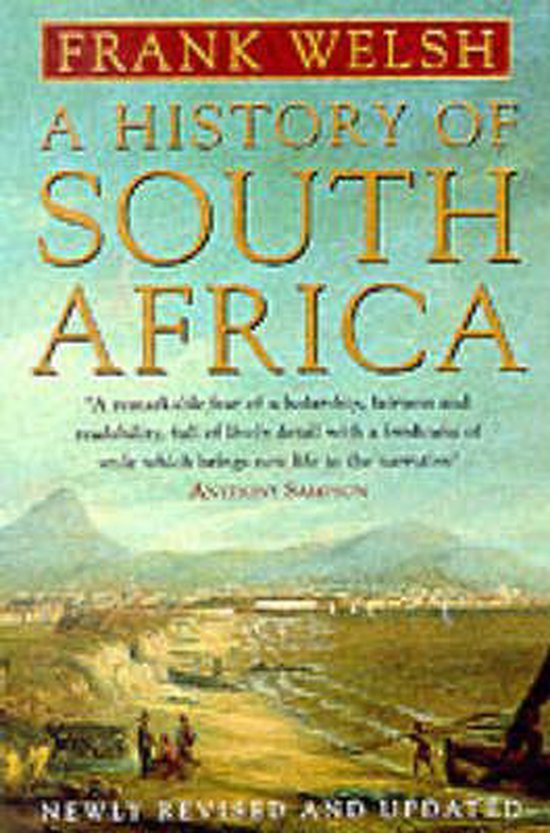 History Of South Africa, Frank Welsh 9780006384212 Boeken