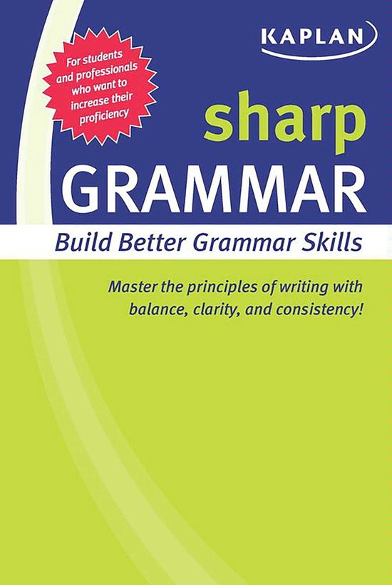 Kaplan Test Prep - Sharp Grammar - cover