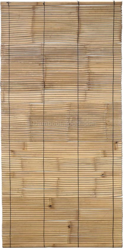 zoals dat Lang Waakzaamheid Bamboe Rolgordijn 100 x 200 cm | bol.com