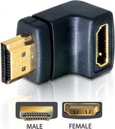 Delock - Adapter HDMI Bu zu St 90Gradgewinkelt-unten