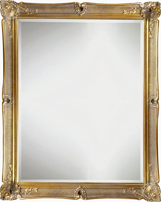 Grote Barok Spiegel Glenn Buitenmaat 119x150cm Goud | bol.com