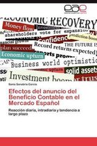 Efectos del Anuncio del Beneficio Contable En El Mercado Espanol
