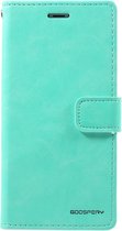 Mercury Goospery - iPhone X Hoesje - Wallet Case Cabello Mint Groen