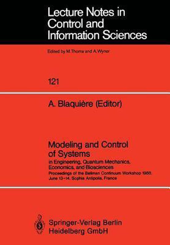 Modeling and Control of Systems in Engineering, Quantum Mech ... - cover