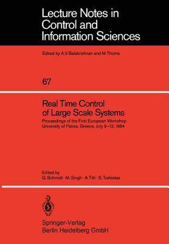 Real Time Control of Large Scale Systems - cover