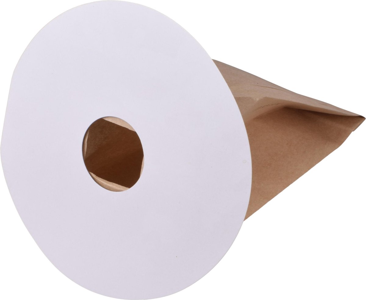 Geschikt voor  CLEAN a la CARD. 10 stuks. Stofzuigerzakken voor BackVac, CompactoFreeVac, FreeVac2.5. Covako Merk