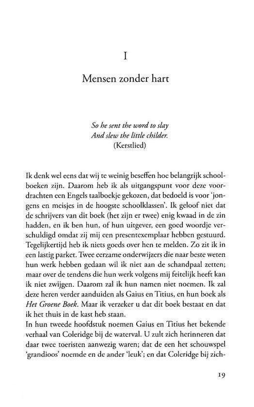 De afschaffing van de mens