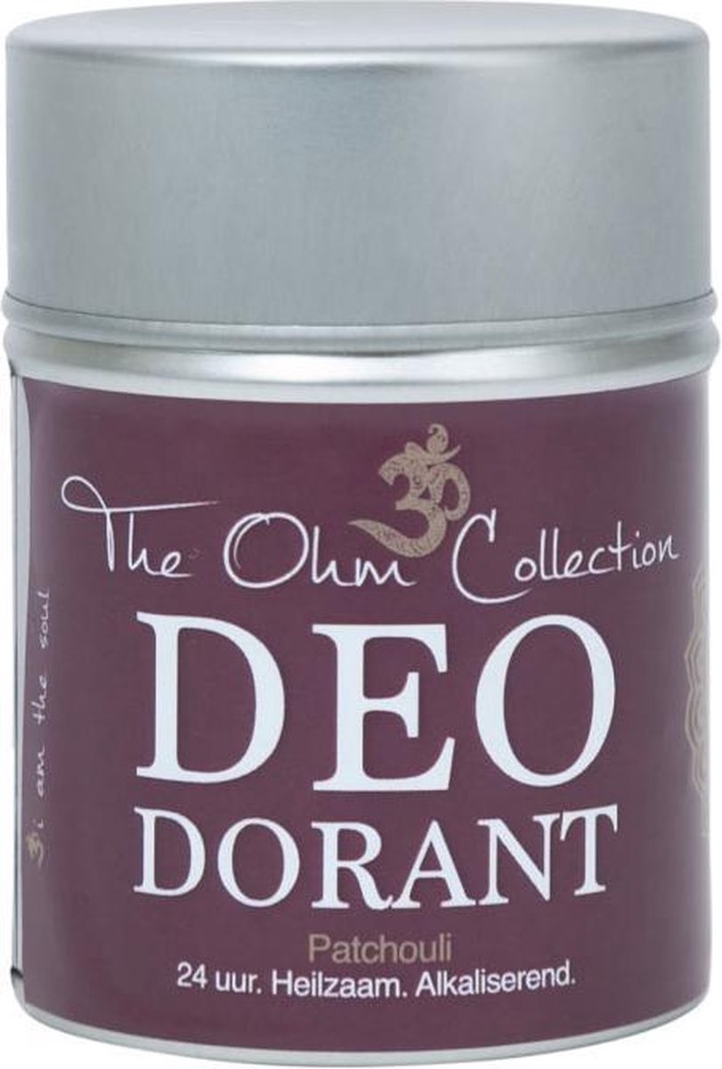 The Ohm Collection - Deo Dorant Poeder Patchouli - 120g | bol