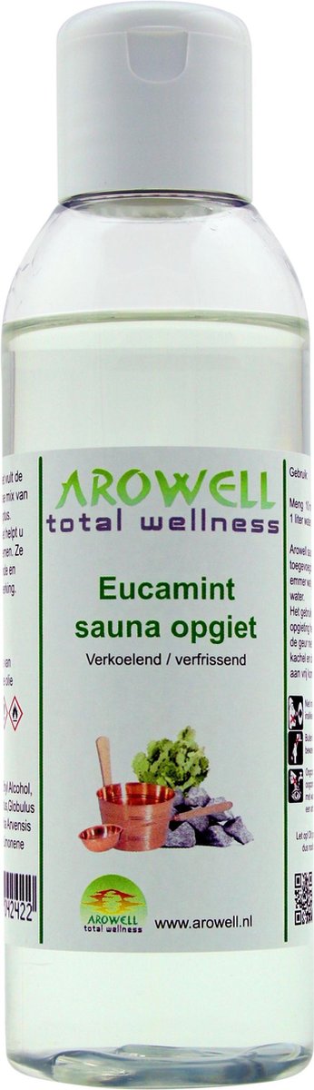 Arowell - Eucamint sauna opgiet saunageur opgietconcentraat - 250 ml