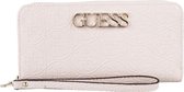 Guess Ritsportemonnees Kamryn SLG Large Zip Around Beige