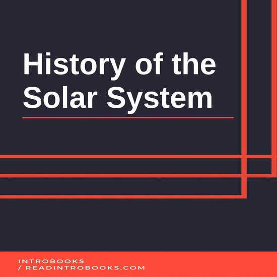 History of the Solar System - cover