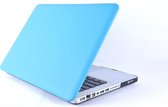 Macbook Case voor MacBook Pro 15 inch (zonder retina) - Laptoptas - PU Hard Cover - Licht Blauw