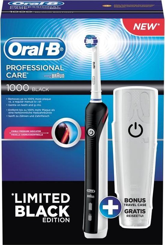 Oral-B Elektrische Tandenborstel ProfessionalCare 1000 - Limited Design Edition | bol.com