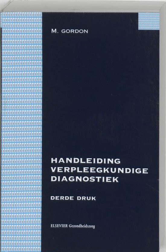 Cover van het boek 'Handleiding verpleegkundige diagnostiek / druk 3'