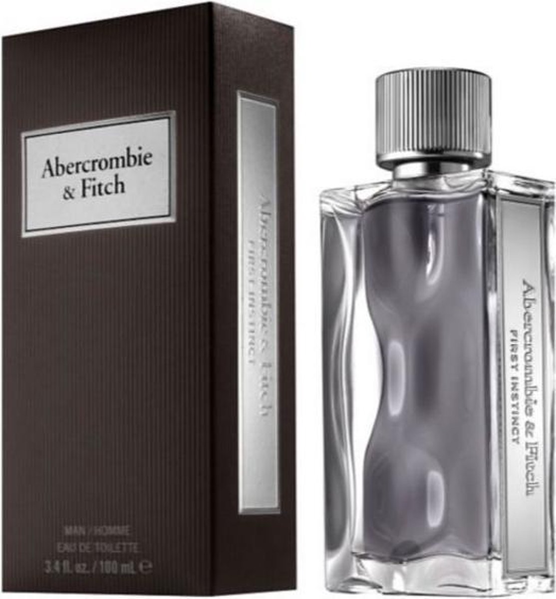 MULTI BUNDEL 2 stuks Abercrombie & Fitch First Instinct Man Eau De Toilette Spray 100ml