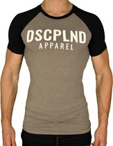 Raglan Fitness T-Shirt Stretch | Taupe (XL) - Disciplined Sports